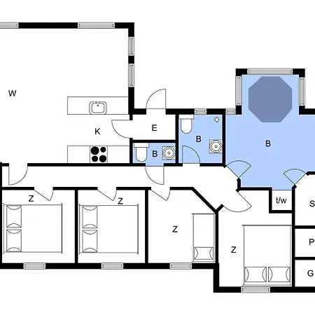 Casa vacanze Lk1167-lokken-egernvej-53 *